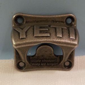 Yeti wall mount bottle opener